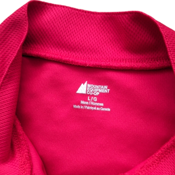 MEC men's biking shirt with back pockets size large - Picture 2 of 7